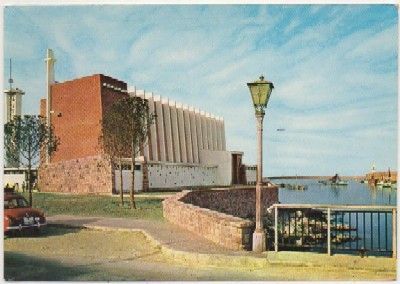 POSTAL DE VALENCIA. GANDIA. IGLESIA DE S. NICOLAS Y PUERTE