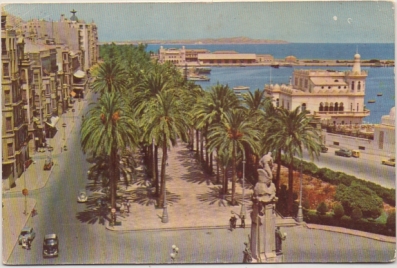 POSTAL DE ALICANTE. MONUMENTO A CANALEJAS Y EXPLANADA DE ESPAÑA