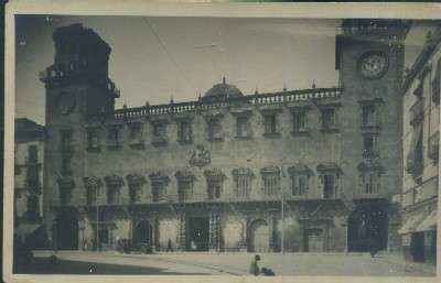 POSTAL DE ALICANTE EL AYUNTAMIENTO