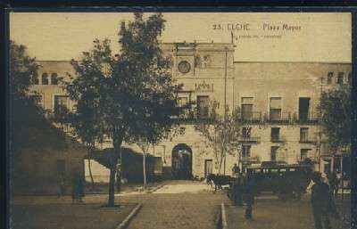 POSTAL ANTIGUA DE ELCHE Nº 23 PLAZA MAYOR
