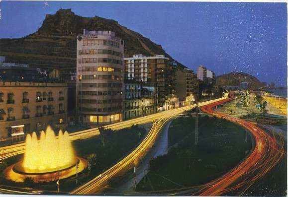 POSTAL COMUNIDAD VALENCIANA. ALICANTE Nº 2156. VISTA NOCTURNA