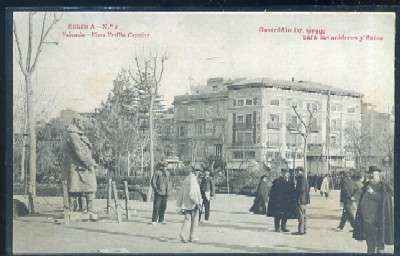 POSTAL ANTIGUA DE VALENCIA - PLAZA EMILIO CASTELAR