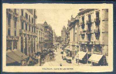 POSTAL ANTIGUA DE VALENCIA. CALLE DE LAS BARCAS