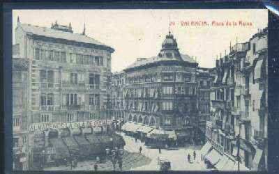POSTAL ANTIGUA DE VALENCIA. PLAZA DE LA REINA Nº 29