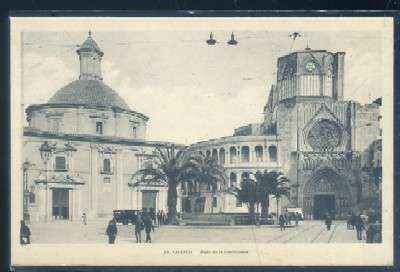 POSTAL ANTIGUA DE VALENCIA. PLAZA DE LA CONSTITUCION Nº 43