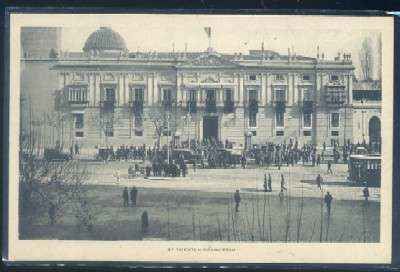 POSTAL ANTIGUA DE VALENCIA. GOBIERNO MILITAR Nº 42