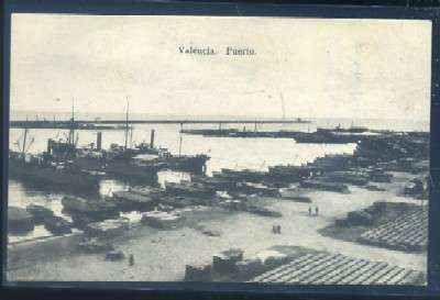 POSTAL ANTIGUA DE VALENCIA. PUERTO