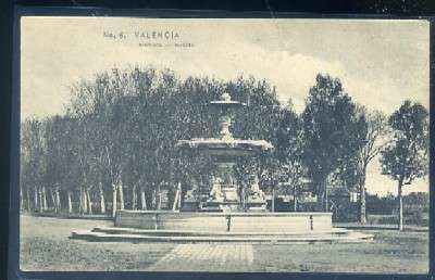POSTAL ANTIGUA DE VALENCIA. ALAMEDA - FUENTE Nº 6