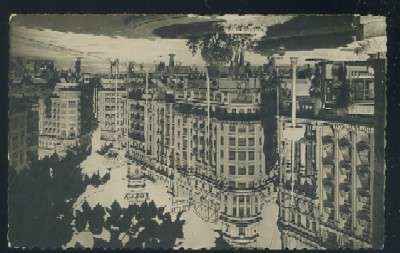 POSTAL DE VALENCIA. PLAZA DEL CAUDILLO Nº 122