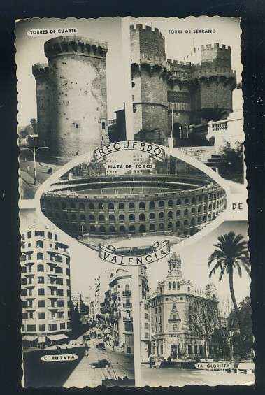 POSTAL DE VALENCIA. RECUERDO DE VALENCIA 5 VISTAS