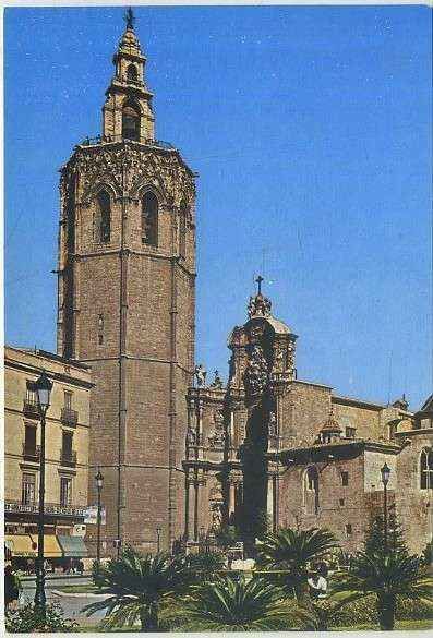 POSTAL DE VALENCIA. CATEDRALES DE ESPAÑA. CATEDRAL DE VALENCIA Nº 44