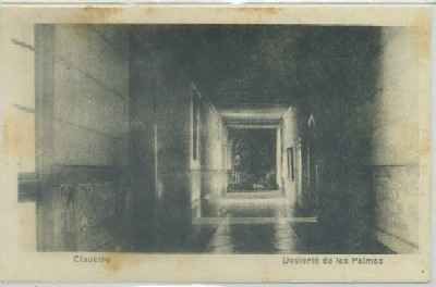 POSTAL ANTIGUA DE CASTELLON. DESIERTO DE LAS PALMAS. CLAUSTRO