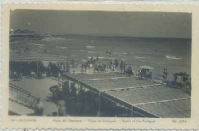 POSTAL DE ALICANTE. PLAYA DEL POSTIGUET Nº 241