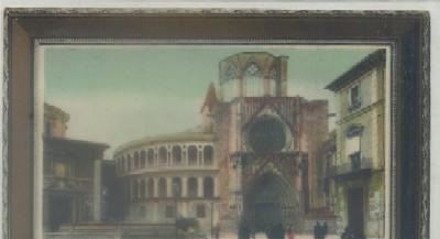 POSTAL ANTIGUA DE VALENCIA. PLAZA DE LA VIRGEN