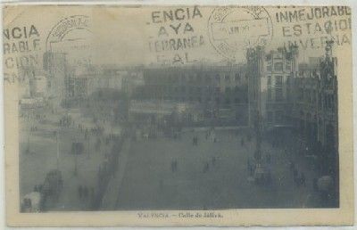 POSTAL ANTIGUA DE VALENCIA. CALLE DE JATIVA