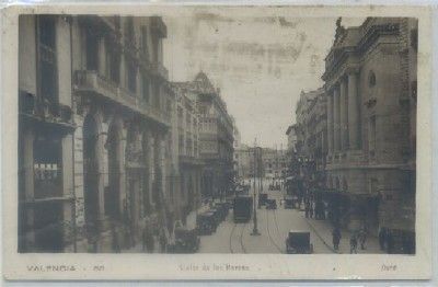 POSTAL ANTIGUA DE VALENCIA. CALLE DE LAS BARCAS Nº 30