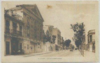 POSTAL ANTIGUA DE VALENCIA. CALLE DE LA LIBERTAD (CABANAL) Nº 50