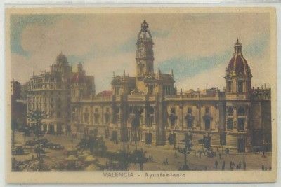 POSTAL ANTIGUA DE VALENCIA. AYUNTAMIENTO