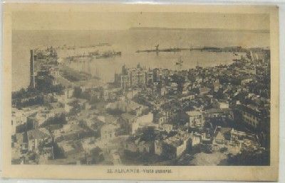 POSTAL ANTIGUA DE ALICANTE. VISTA GENERAL Nº 32