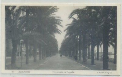 POSTAL ANTIGUA DE ALICANTE. EXPLANADA DE ESPAÑA Nº 97