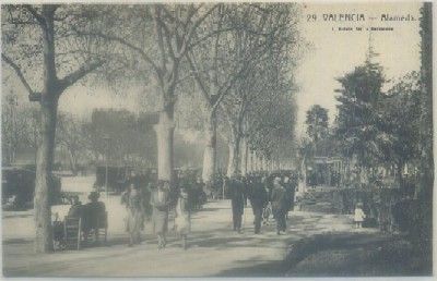 POSTAL ANTIGUA DE VALENCIA. ALAMEDA Nº 29