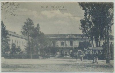 POSTAL ANTIGUA DE VALENCIA. CUARTEL DE ARTILLERIA Nº 11