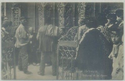 POSTAL ANTIGUA DE VALENCIA.  TRIBUNAL DE LAS AGUAS Nº 28