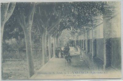 POSTAL ANTIGUA DE VALENCIA. COLEGIO DE S. JOSE, S.J. APARTADO 37