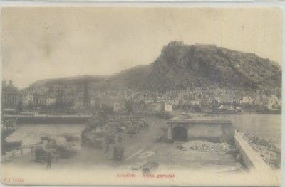 POSTAL ANTIGUA DE ALICANTE. VISTA GENERAL