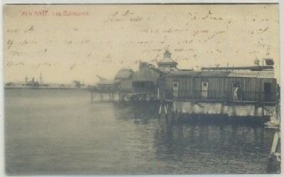 POSTAL ANTIGUA DE ALICANTE. LOS BALNEARIOS