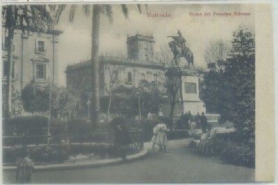 POSTAL ANTIGUA DE VALENCIA. PLAZA DEL PRINCIPE ALFONSO