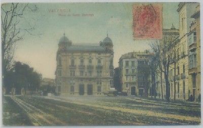 POSTAL ANTIGUA DE VALENCIA. PLAZA DE SANTO DOMINGO
