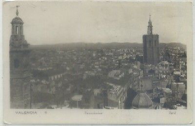 POSTAL ANTIGUA DE VALENCIA. PANORAMICA Nº 2