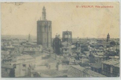 POSTAL ANTIGUA DE VALENCIA. PANORAMICA Nº 32