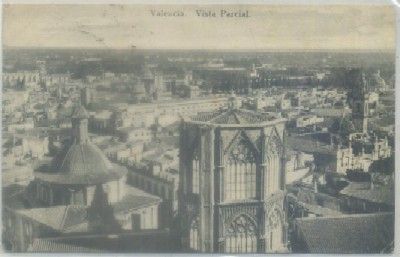 POSTAL ANTIGUA DE VALENCIA. VISTA PARCIAL