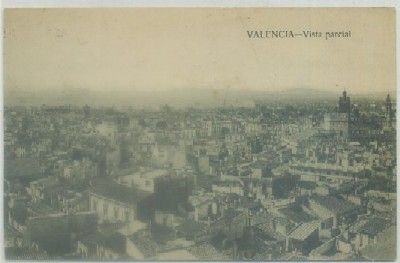 POSTAL ANTIGUA DE VALENCIA. VISTA PARCIAL