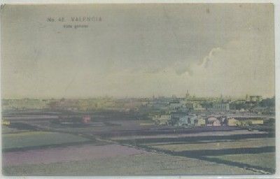 POSTAL ANTIGUA DE VALENCIA. VISTA GENERAL