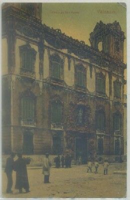 POSTAL ANTIGUA DE VALENCIA. PALACIO DE DOS AGUAS