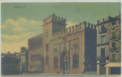 POSTAL ANTIGUA DE VALENCIA. LONJA Nº 4051