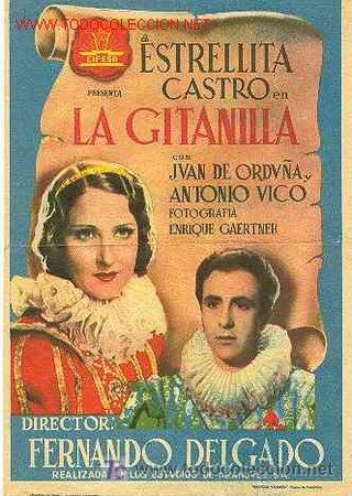 PROGRAMA DE CINE:LA GITANILLA