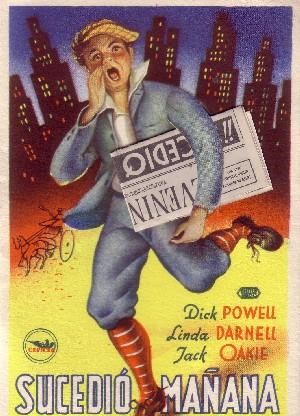 PROGRAMA DE CINE:SUCEDIÓ MAÑANA