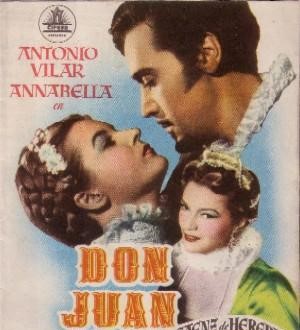 PROGRAMA DE CINE:DON JUAN