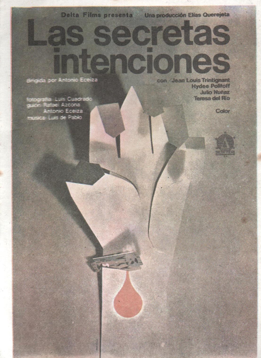 PROGRAMA DE CINE: LAS SECRETAS INTENCIONES