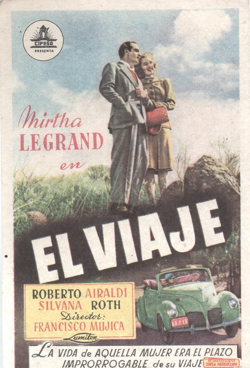 PROGRAMA DE CINE: EL VIAJE