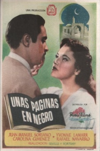 PROGRAMA DE CINE: UNAS PAGINAS EN NEGRO
