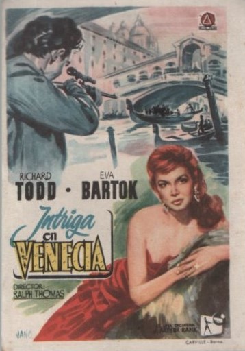 PROGRAMA DE CINE: INTRIGA EN VENECIA
