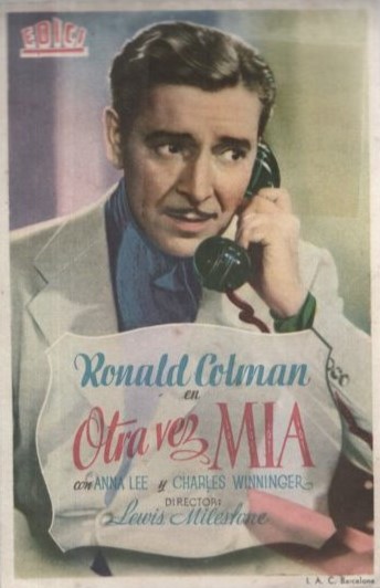 PROGRAMA DE CINE: OTRA VEZ MIA