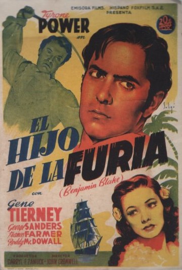 PROGRAMA DE CINE: EL HIJO DE LA FURIA