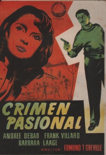 PROGRAMA DE CINE: CRIMEN PASIONAL