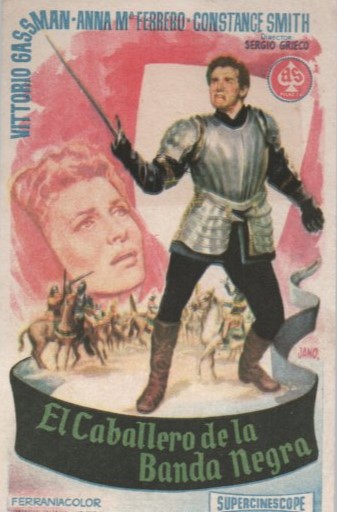 PROGRAMA DE CINE: EL CABALLERO DE LA BANDA NEGRA